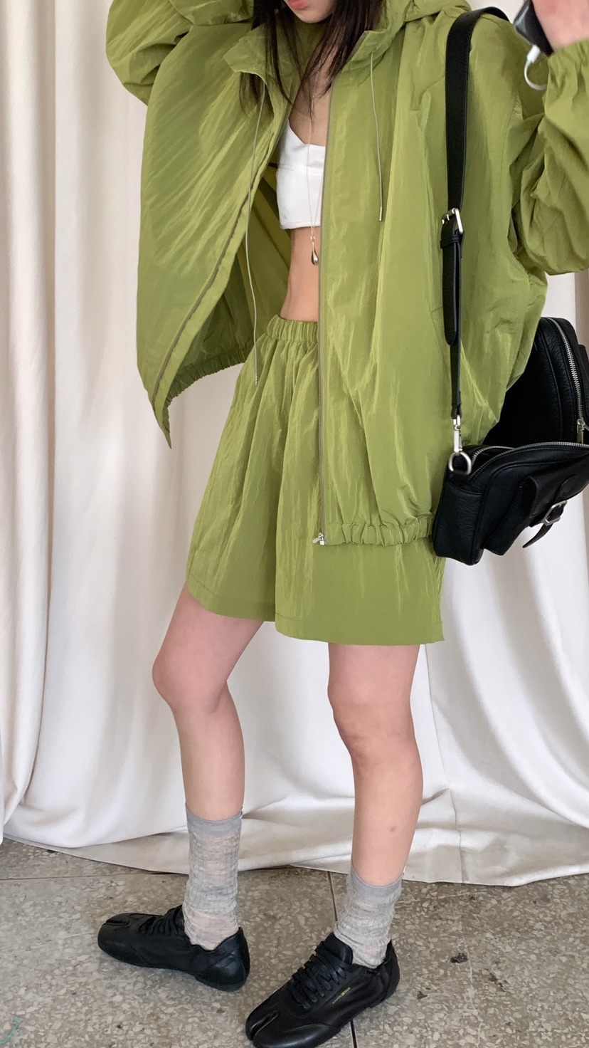 OVER RICH韓國代購女裝新品26春夏人氣休閑時尚熱賣短褲OVER RICH短褲