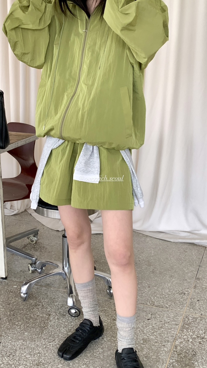 OVER RICH韓國代購女裝新品26春夏人氣休閑時尚熱賣短褲OVER RICH短褲