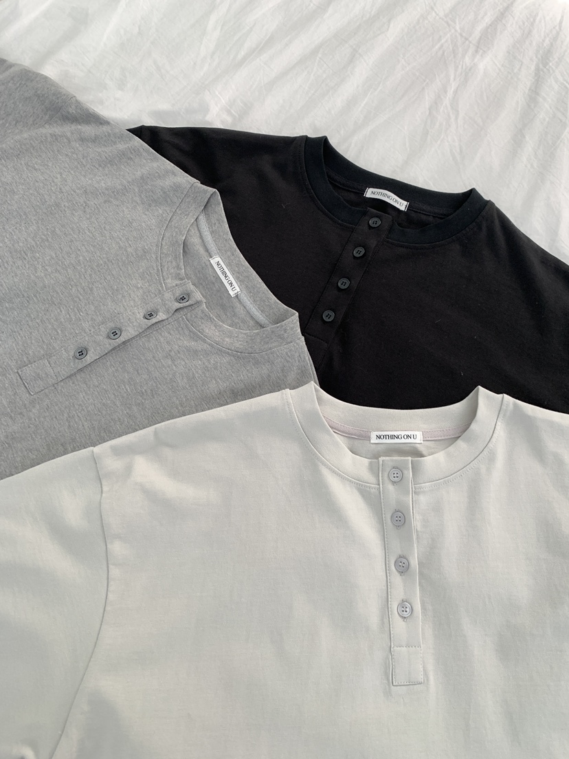 NOTHING韓國直郵女裝新品真品熱賣休閑推薦長袖T恤假兩件NOTHING長袖T恤