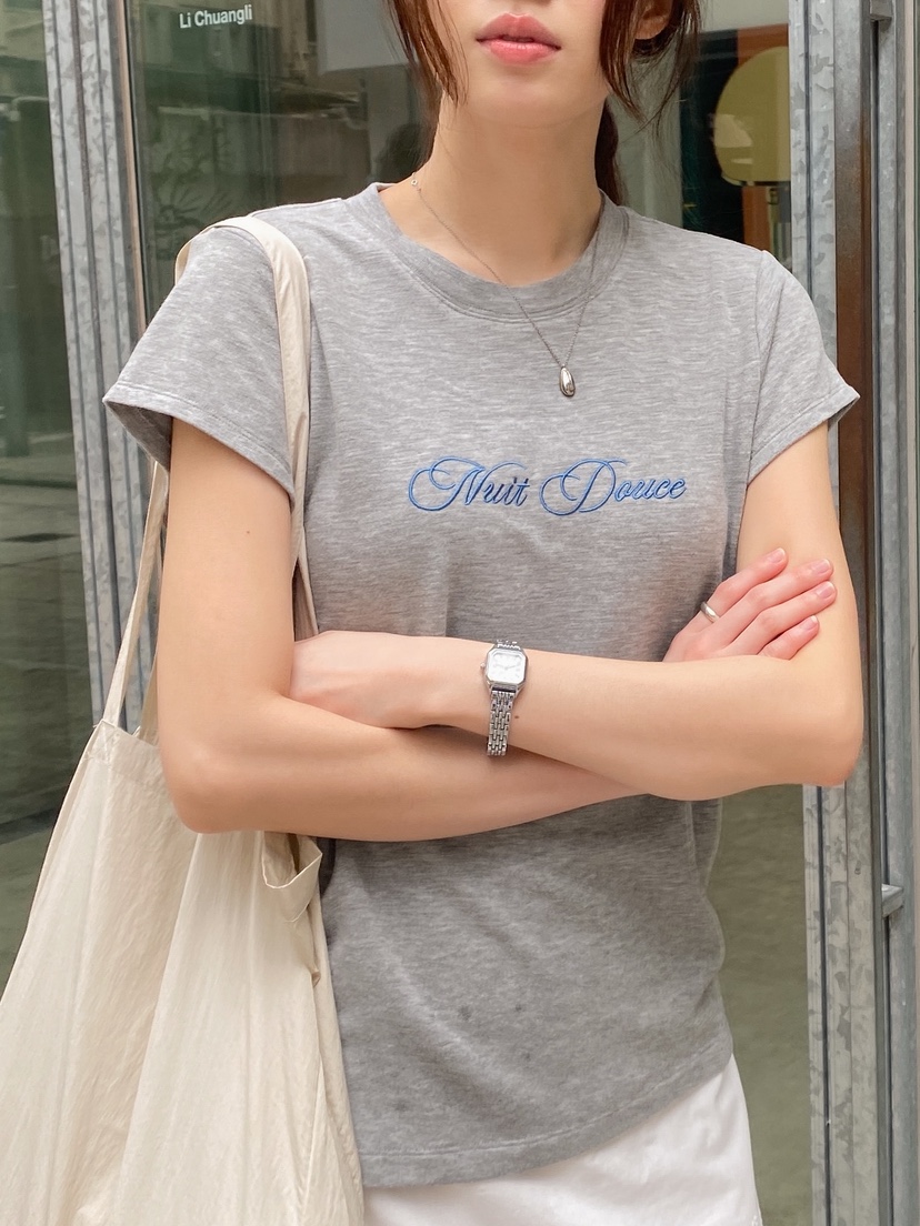 ERUME韓國代購女裝新款人氣職業推薦26春夏時尚熱賣休閑T恤ERUMET恤