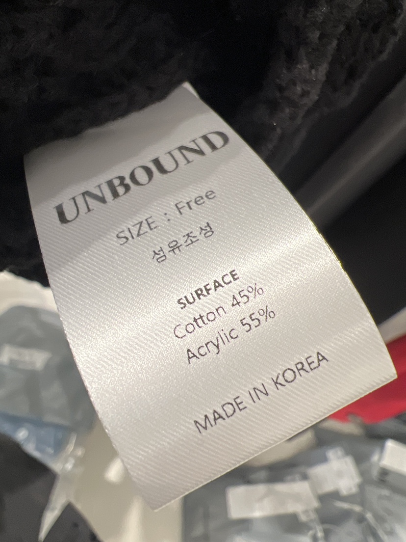 UNBOUND韓國直郵女裝新款26春夏推薦熱賣時尚休閑人氣針織衫UNBOUND針織衫