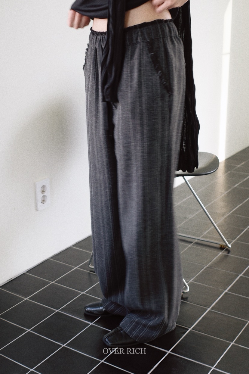 OVER RICH韓國直郵女裝新品推薦熱賣職業真品時尚休閑褲OVER RICH休閑褲