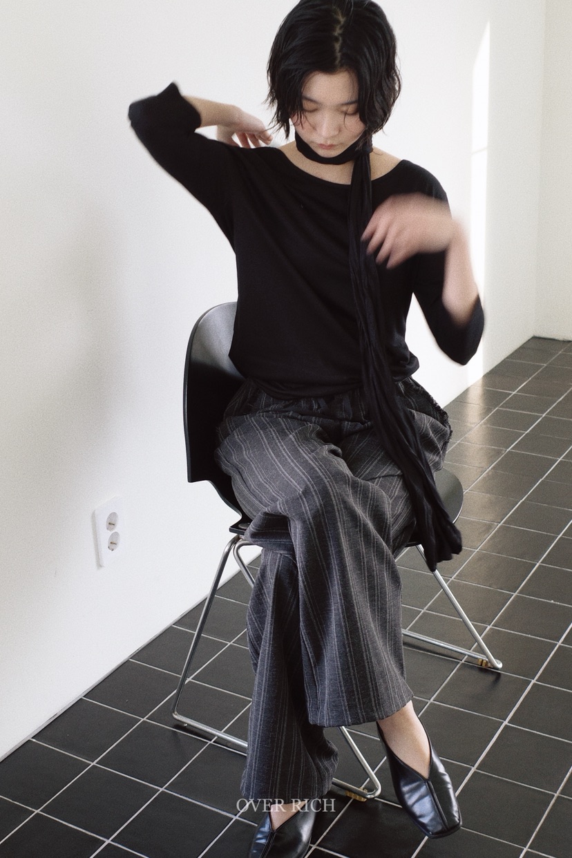 OVER RICH韓國直郵女裝新品推薦熱賣職業真品時尚休閑褲OVER RICH休閑褲