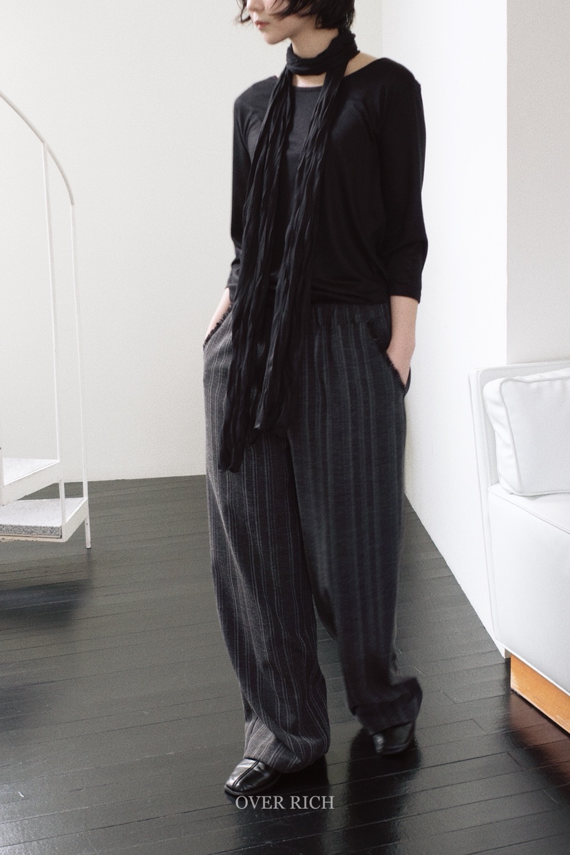 OVER RICH韓國直郵女裝新品推薦熱賣職業真品時尚休閑褲OVER RICH休閑褲