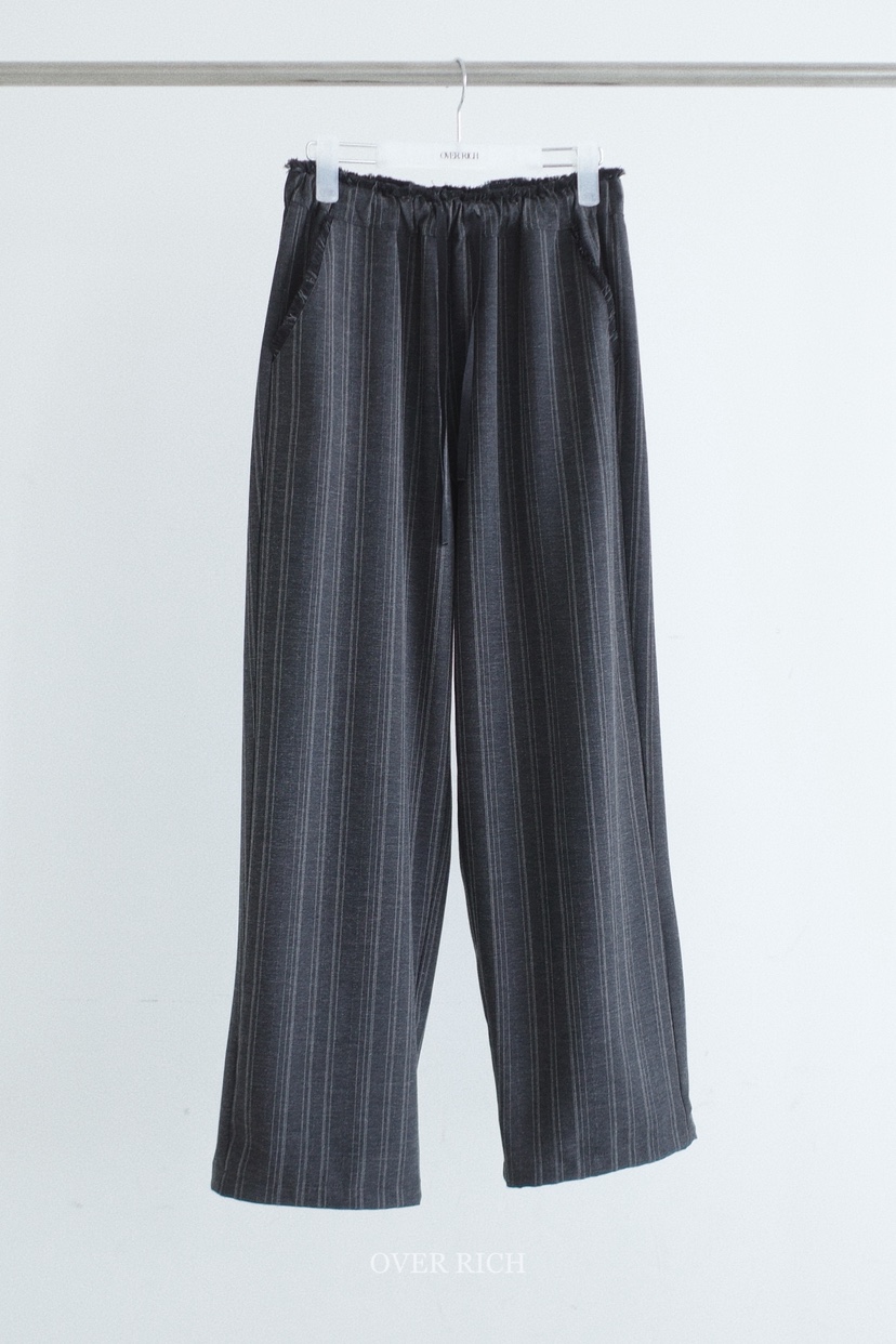 OVER RICH韓國直郵女裝新品推薦熱賣職業真品時尚休閑褲OVER RICH休閑褲圖色1