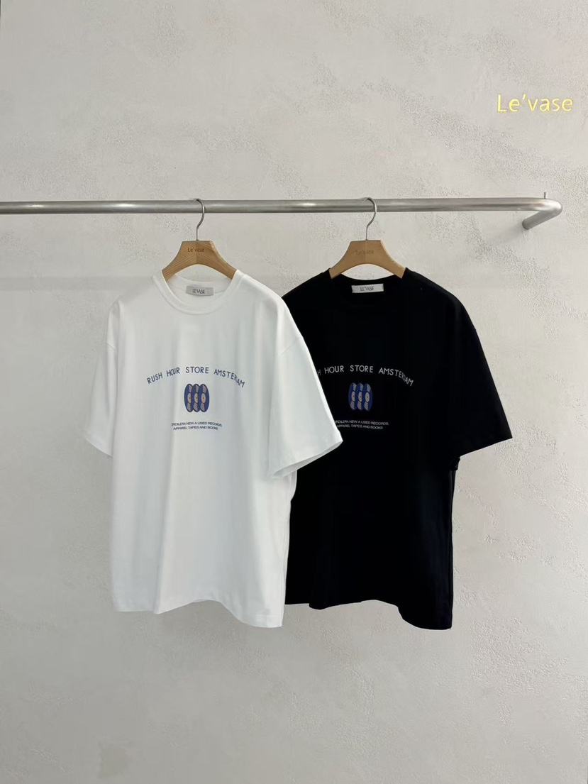 LE VASE東大門代購女士新品熱賣推薦職業人氣26春夏休閑T恤LE VASET恤