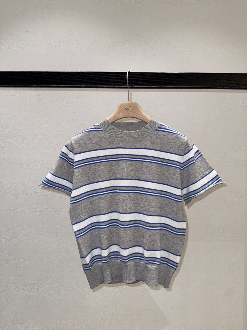 NDE東大門代購女士新品時尚推薦人氣真品熱賣針織衫單排扣BOHEME_NDE針織衫圖色1