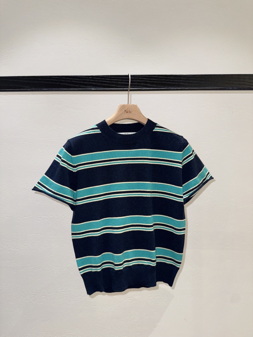 NDE東大門代購女士新品時尚推薦人氣真品熱賣針織衫單排扣BOHEME_NDE針織衫圖色3