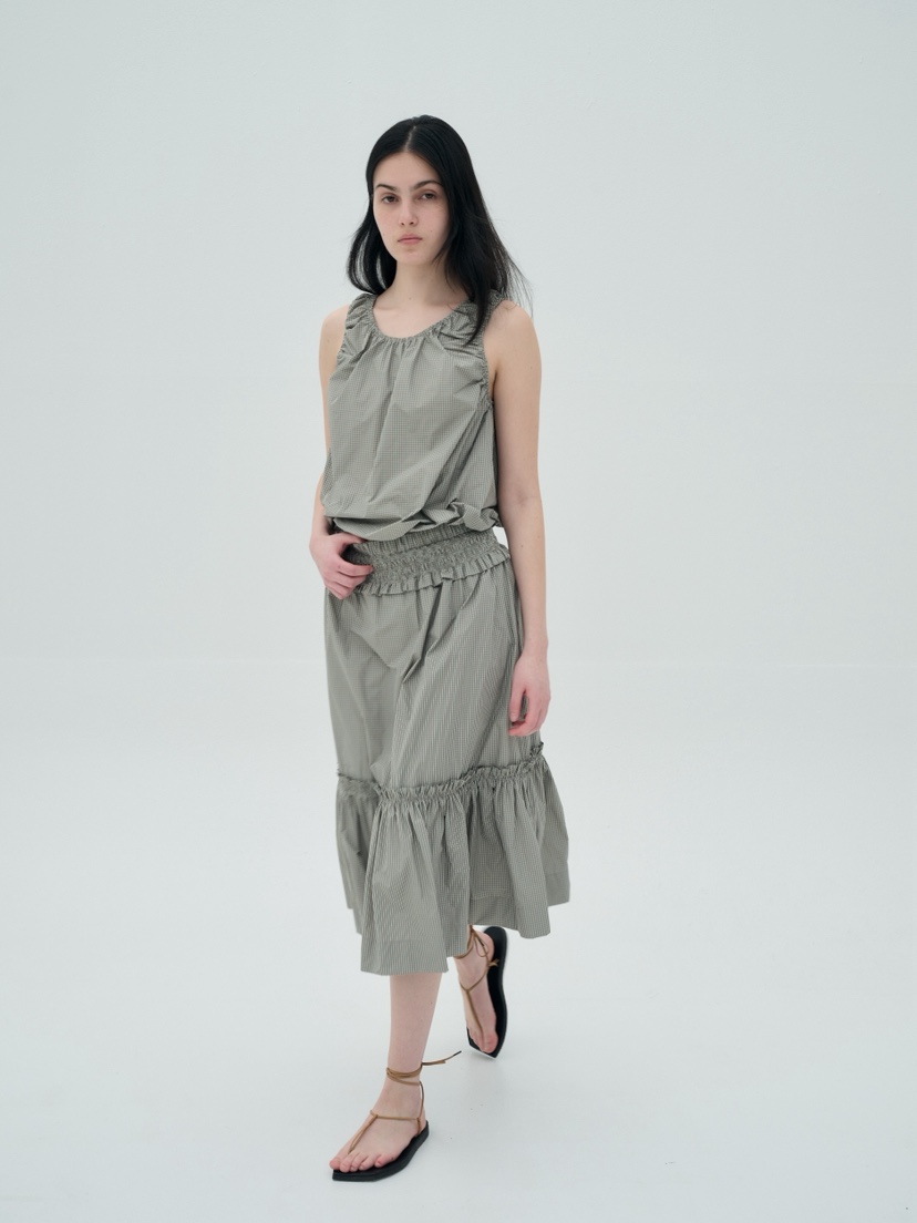 JEONG GAM STUDIOS東大門代購女裝新品時尚26春夏吊帶背心JEONG GAM STUDIOS吊帶/背心