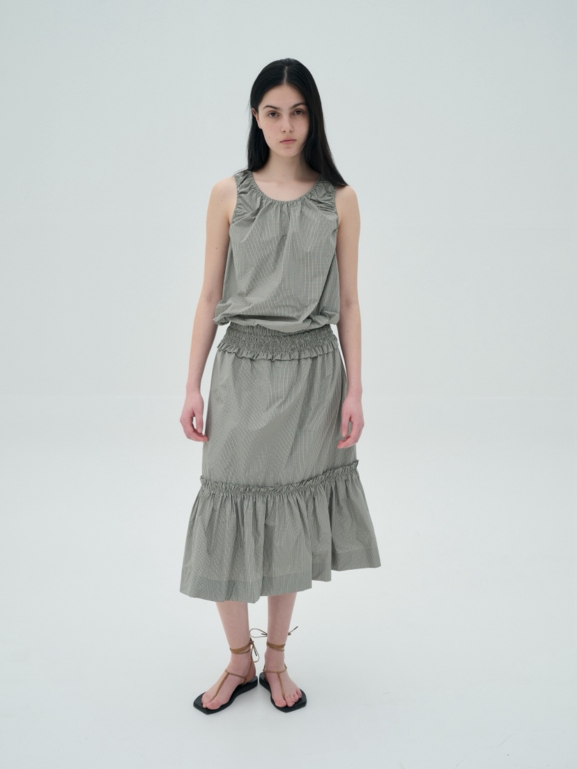 JEONG GAM STUDIOS東大門代購女裝新品時尚26春夏吊帶背心JEONG GAM STUDIOS吊帶/背心