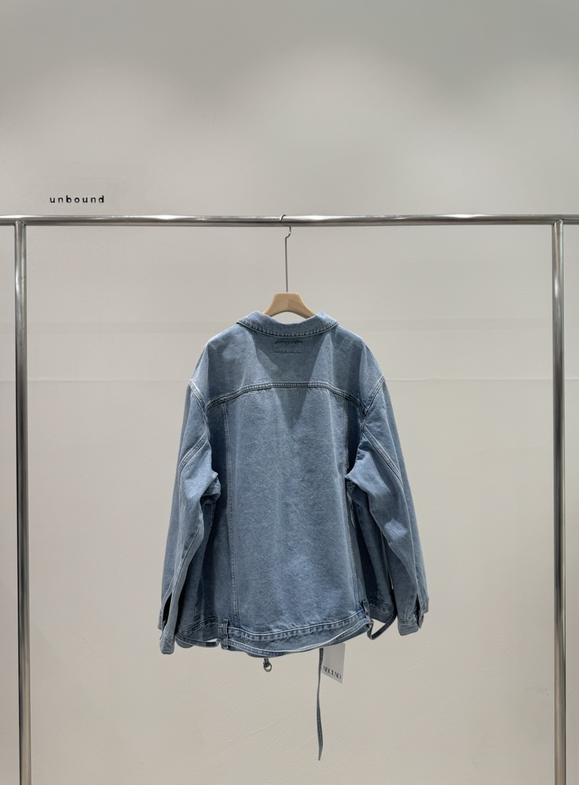 UNBOUND韓國直郵女士新款真品人氣26春夏休閑夾克寬松牛仔UNBOUND夾克