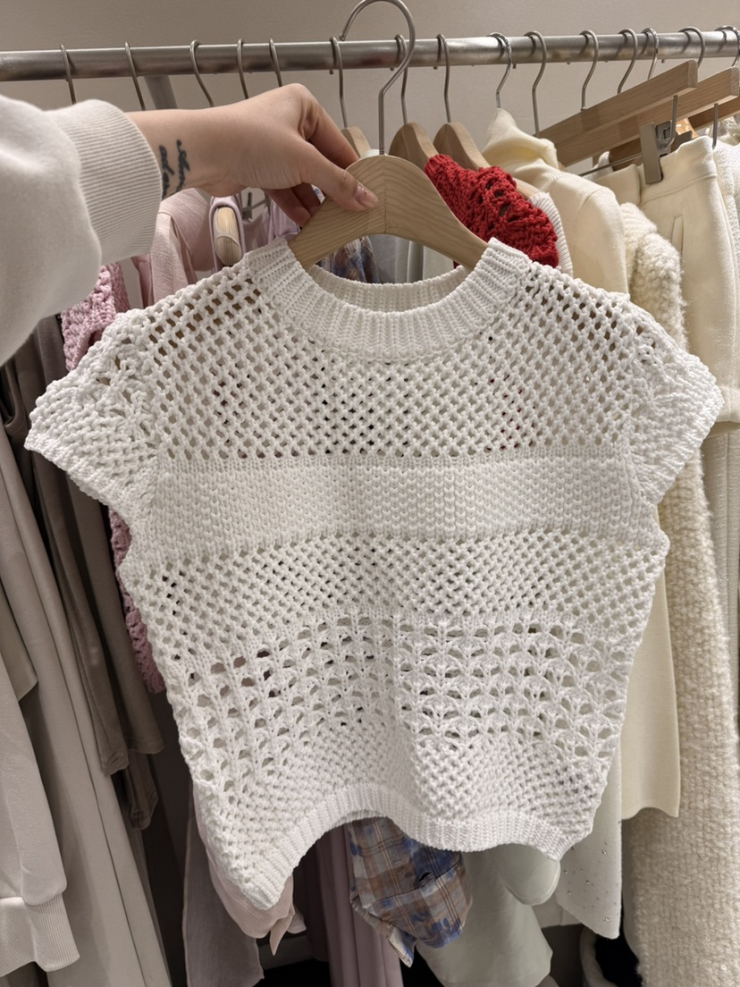 LAVIEU東大門實拍女裝新品26春夏熱賣推薦職業休閑針織衫LAVIEU針織衫圖色1