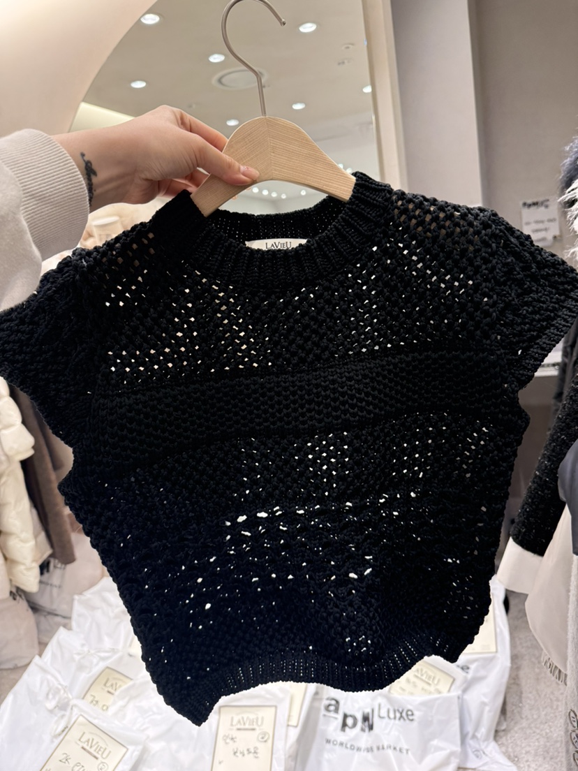 LAVIEU東大門實拍女裝新品26春夏熱賣推薦職業休閑針織衫LAVIEU針織衫圖色3