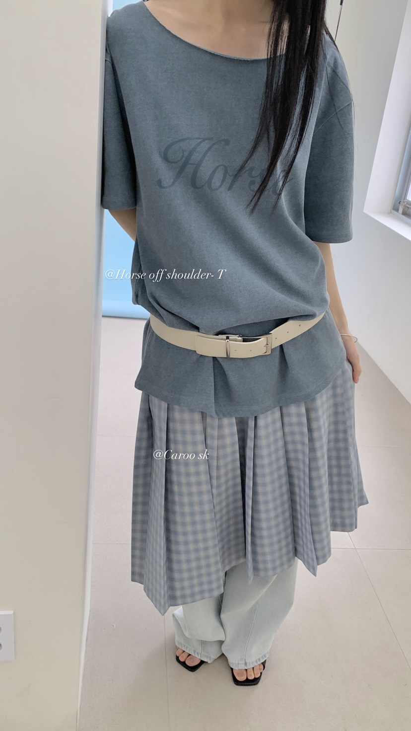 OVER RICH韓國代購女士新品26春夏時尚真品人氣長裙含腰帶OVER RICH長裙