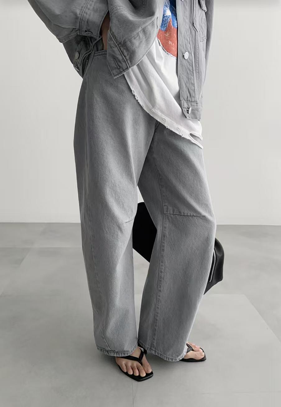 LE VASE東大門直郵女裝新款時尚職業真品人氣熱賣牛仔褲LE VASE牛仔褲