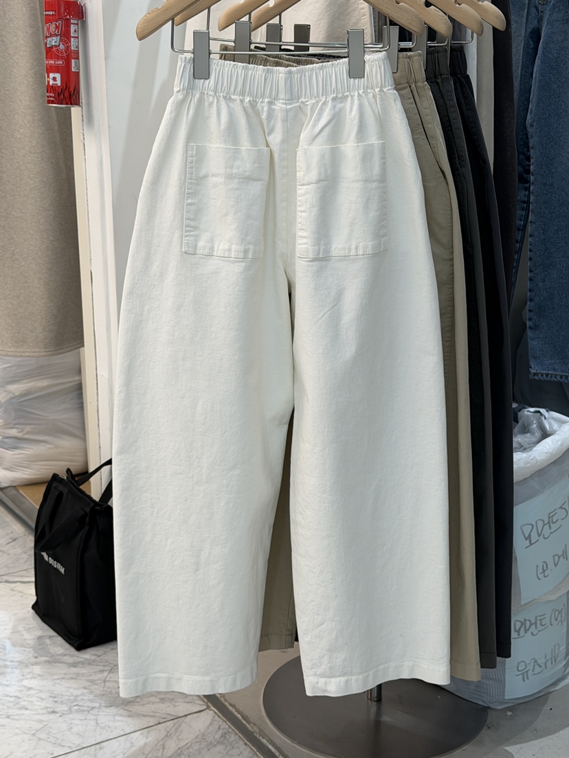 PEPPER-L韓國代購女裝新款真品職業休閑人氣時尚26春夏休閑褲PEPPER休閑褲