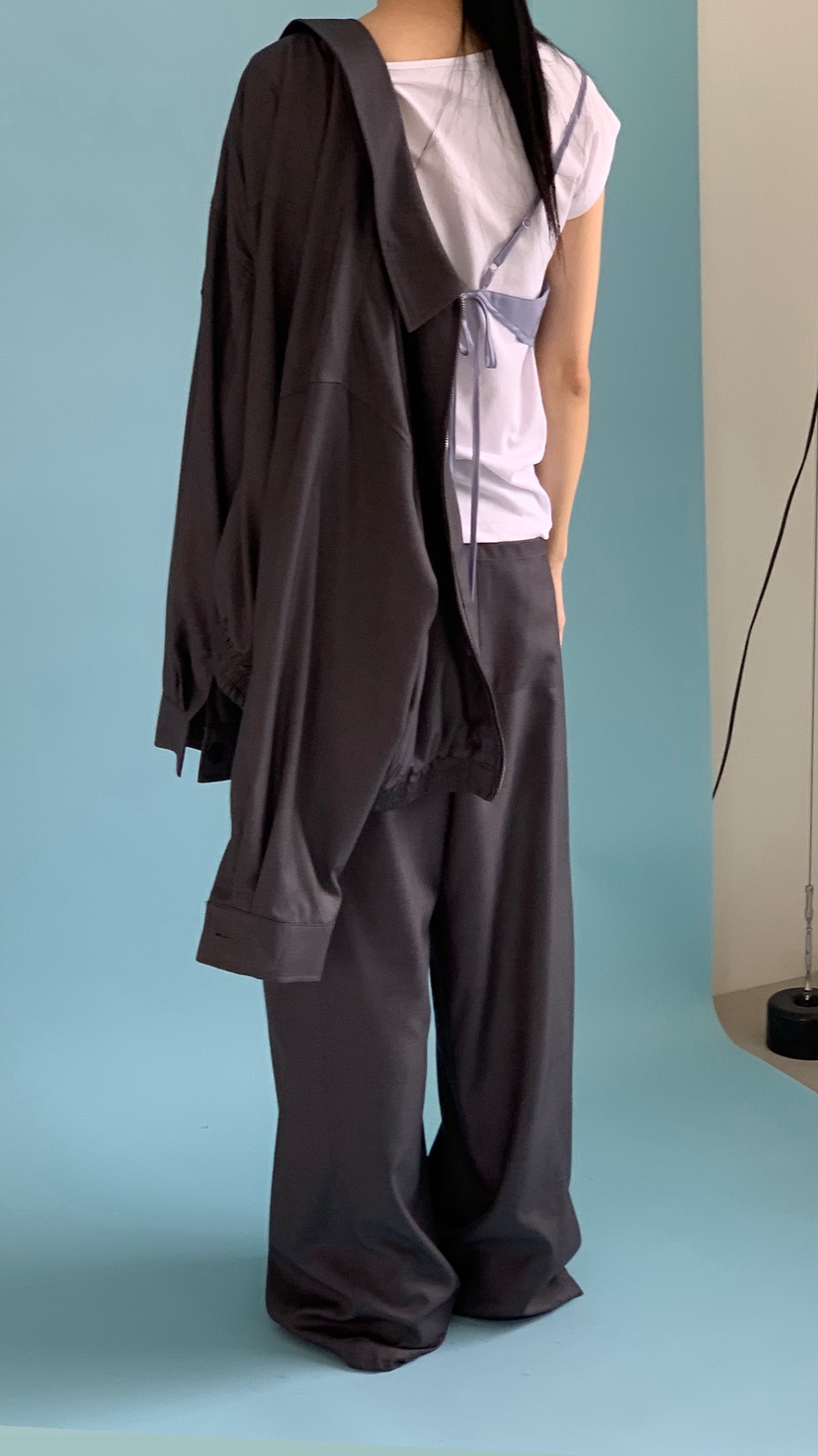 OVER RICH韓國代購女裝新款休閑職業推薦熱賣真品休閑褲OVER RICH休閑褲