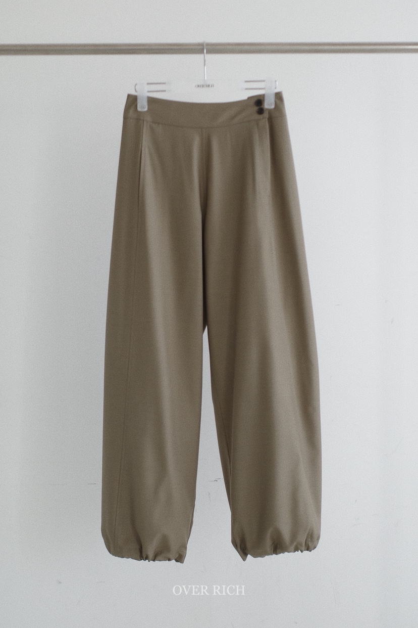 OVER RICH韓國代購女裝新款休閑職業推薦熱賣真品休閑褲OVER RICH休閑褲圖色1