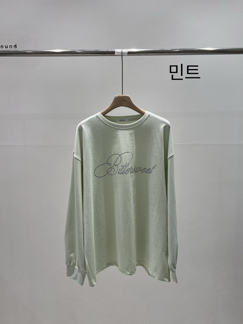 UNBOUND東大門實拍女士新品真品人氣推薦時尚職業長袖T恤UNBOUND長袖T恤圖色1