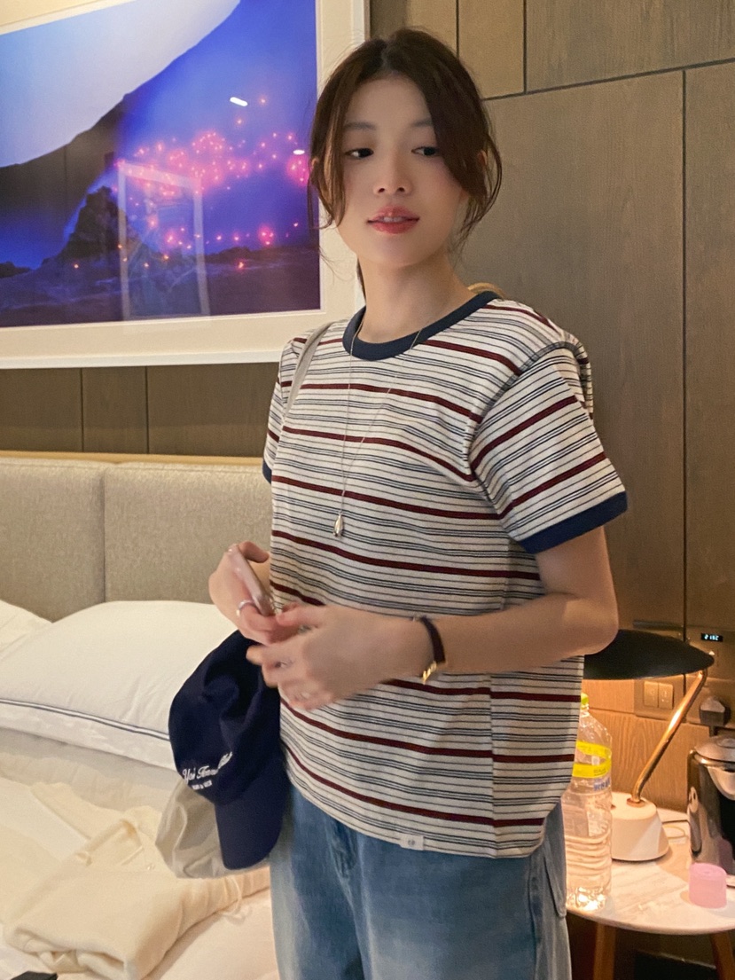 ERUME韓國代購女士新款推薦熱賣26春夏時尚職業人氣休閑T恤ERUMET恤