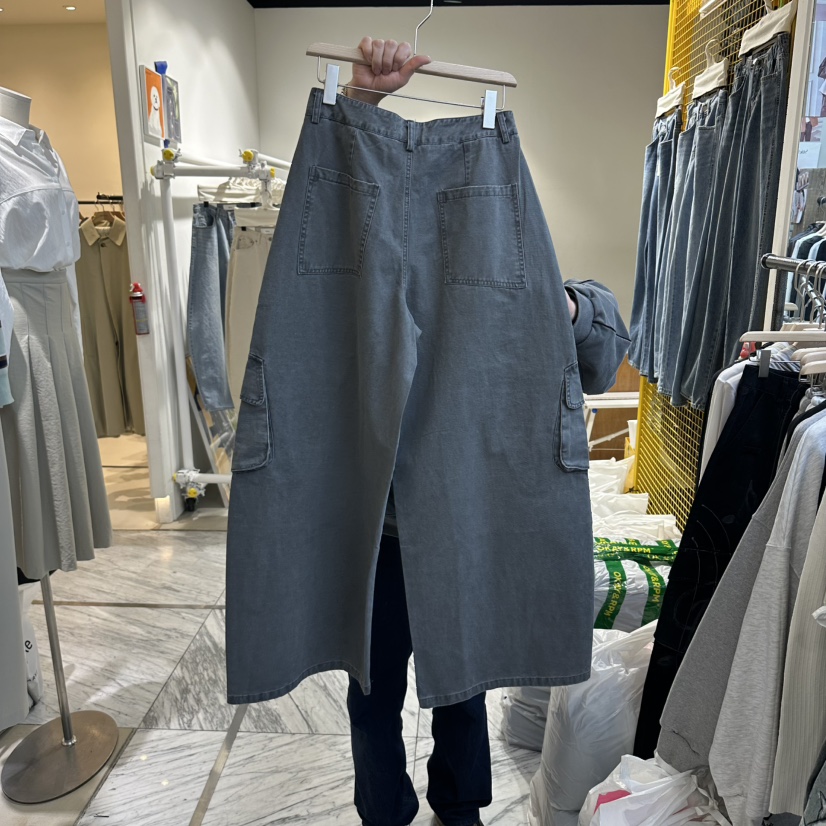 STICK WITH東大門代購女裝新款人氣休閑真品26春夏休閑褲STICK WITH休閑褲