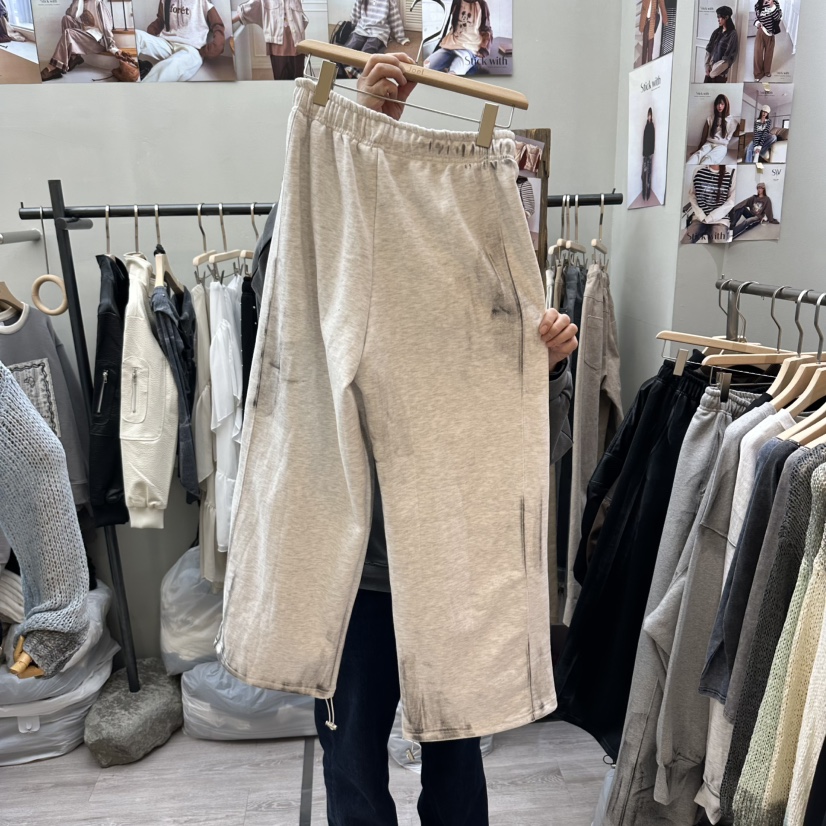 STICK WITH東大門直郵女士新品26春夏真品推薦人氣休閑褲STICK WITH休閑褲