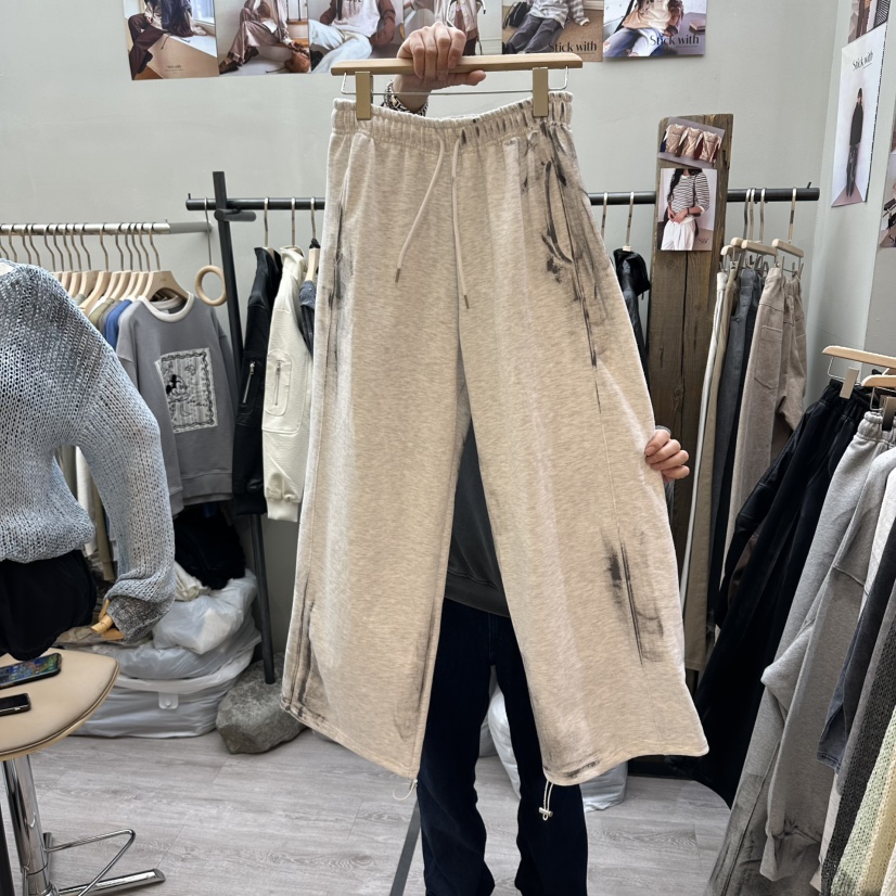 STICK WITH東大門直郵女士新品26春夏真品推薦人氣休閑褲STICK WITH休閑褲圖色2