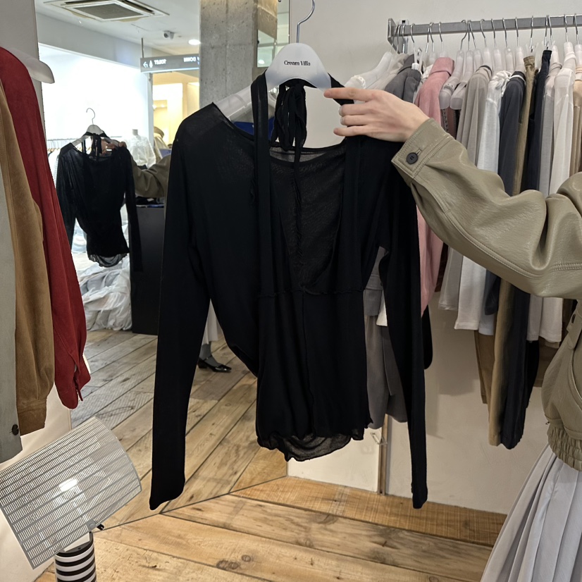 CREAM VILLA韓國代購女裝新款熱賣吊帶背心不含內搭CREAMVILLA吊帶/背心圖色4