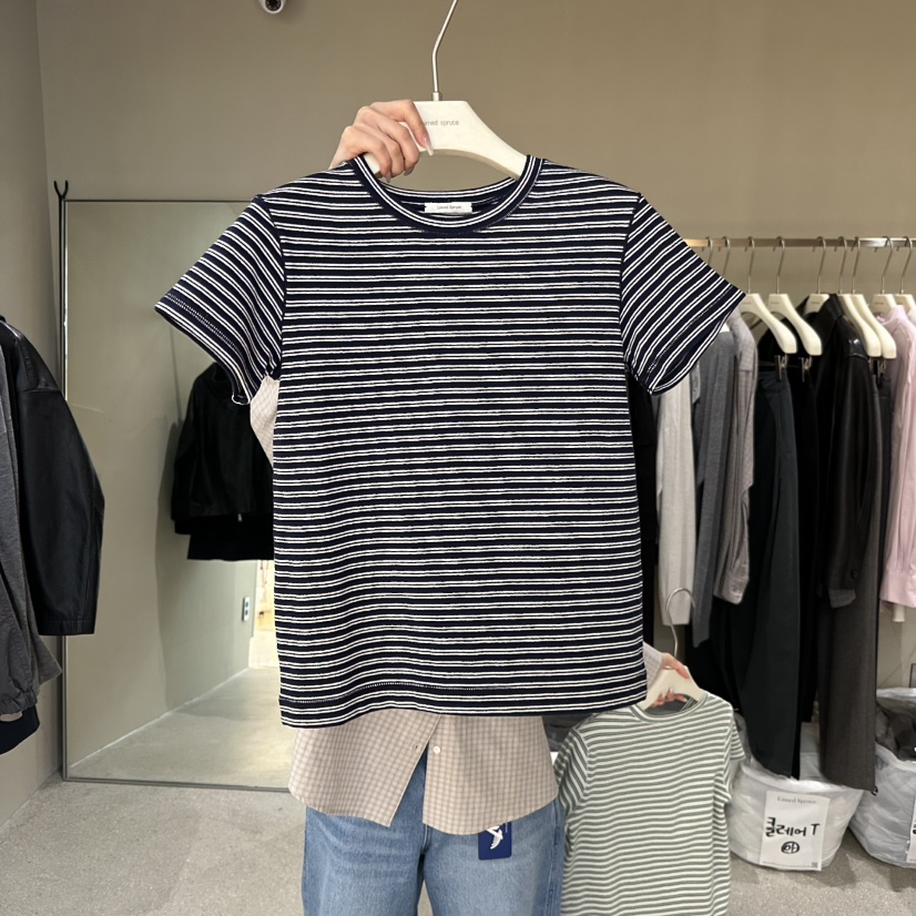 LIMED SPRUCE東大門代購女士新款休閑時尚推薦26春夏T恤Limed SpruceT恤圖色2
