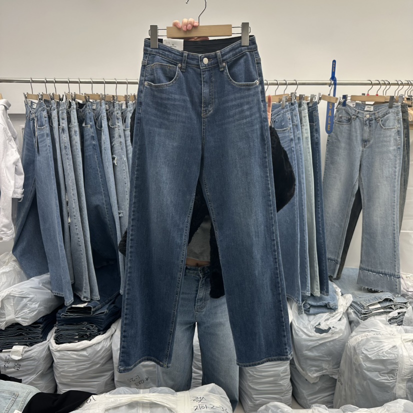 PAI韓國直郵女士新款真品26春夏職業休閑時尚推薦熱賣牛仔褲[PΛi]_PAi牛仔褲圖色1