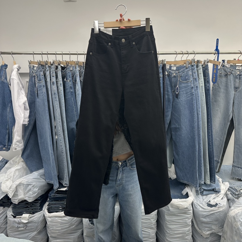 PAI韓國直郵女士新款真品26春夏職業休閑時尚推薦熱賣牛仔褲[PΛi]_PAi牛仔褲圖色2