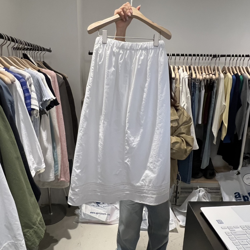 PLATE東大門實拍女士新款時尚休閑熱賣26春夏人氣真品長裙PLATE長裙