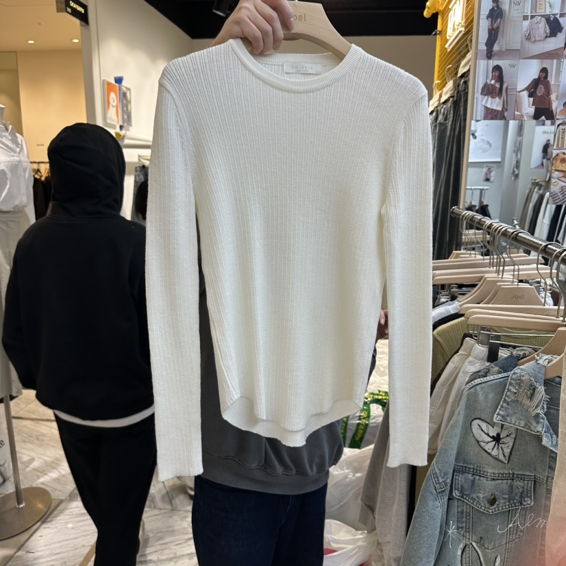 STICK WITH東大門代購女士新款推薦人氣真品休閑針織衫羊毛STICK WITH針織衫圖色1