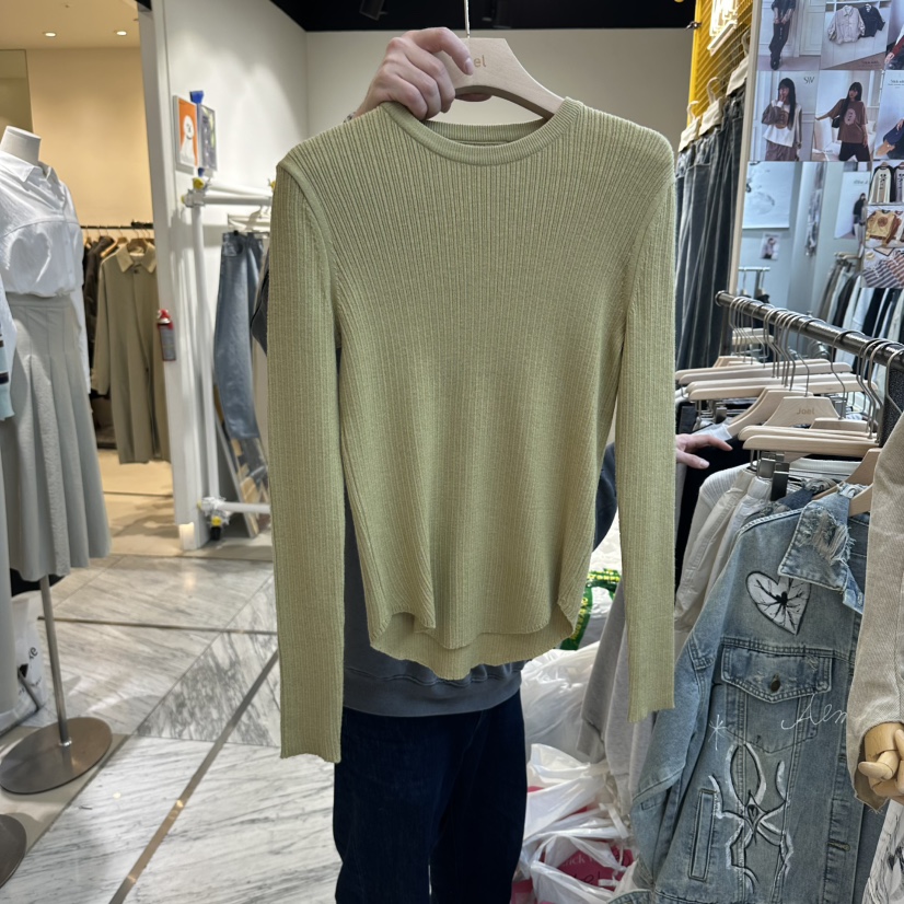 STICK WITH東大門代購女士新款推薦人氣真品休閑針織衫羊毛STICK WITH針織衫圖色2