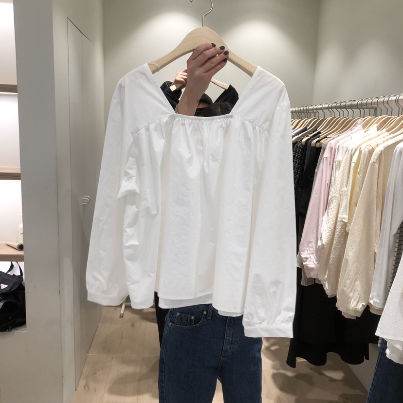 LIFFEY東大門代購女士新品時尚熱賣職業休閑26春夏襯衫蕾絲衫LIFFEY襯衫/蕾絲衫