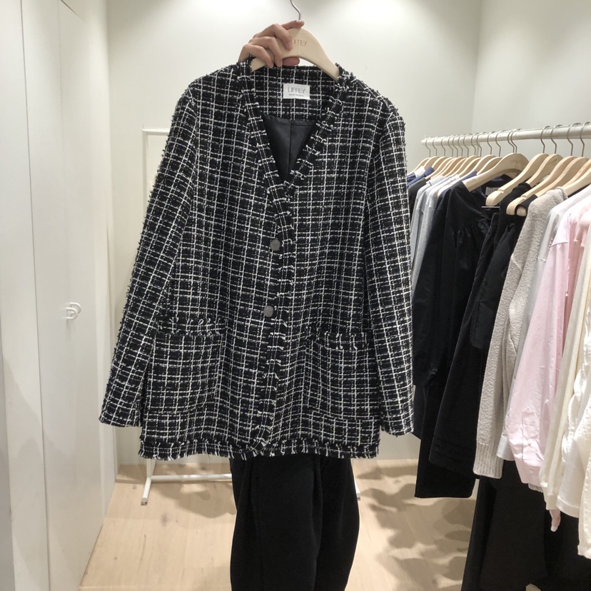 LIFFEY韓國代購女裝新款26春夏真品人氣熱賣職業推薦夾克LIFFEY夾克圖色2