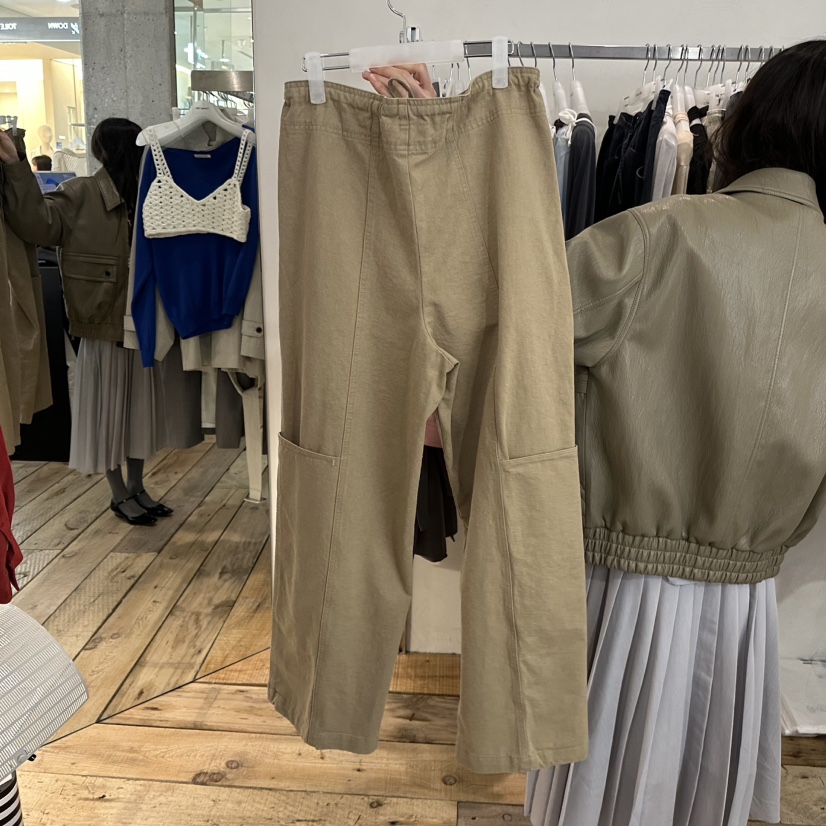 CREAM VILLA韓國代購女士新款熱賣休閑褲工裝褲CREAMVILLA休閑褲