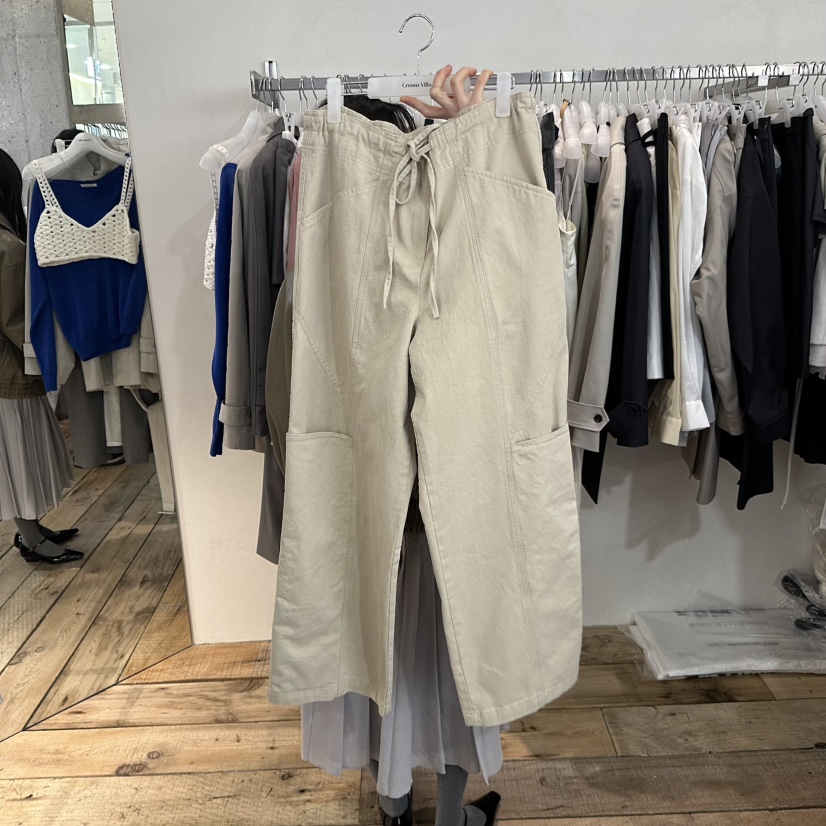 CREAM VILLA韓國代購女士新款熱賣休閑褲工裝褲CREAMVILLA休閑褲圖色2