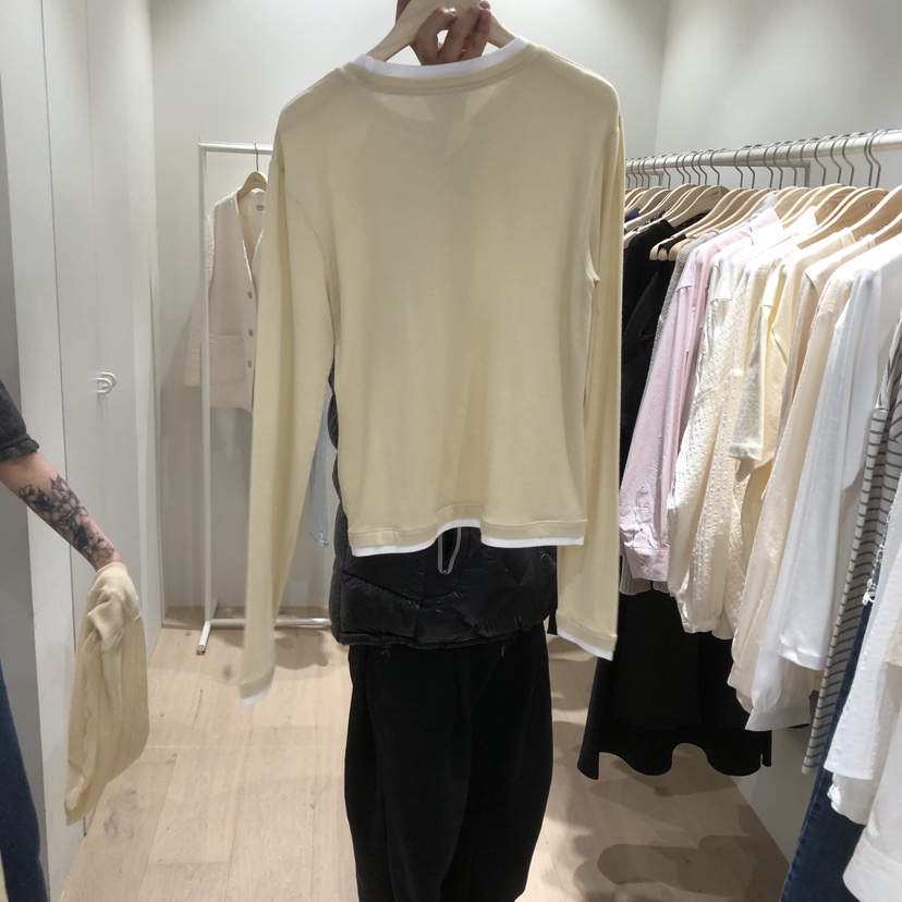 LIFFEY東大門代購女裝新品人氣時尚26春夏真品推薦長袖T恤LIFFEY長袖T恤