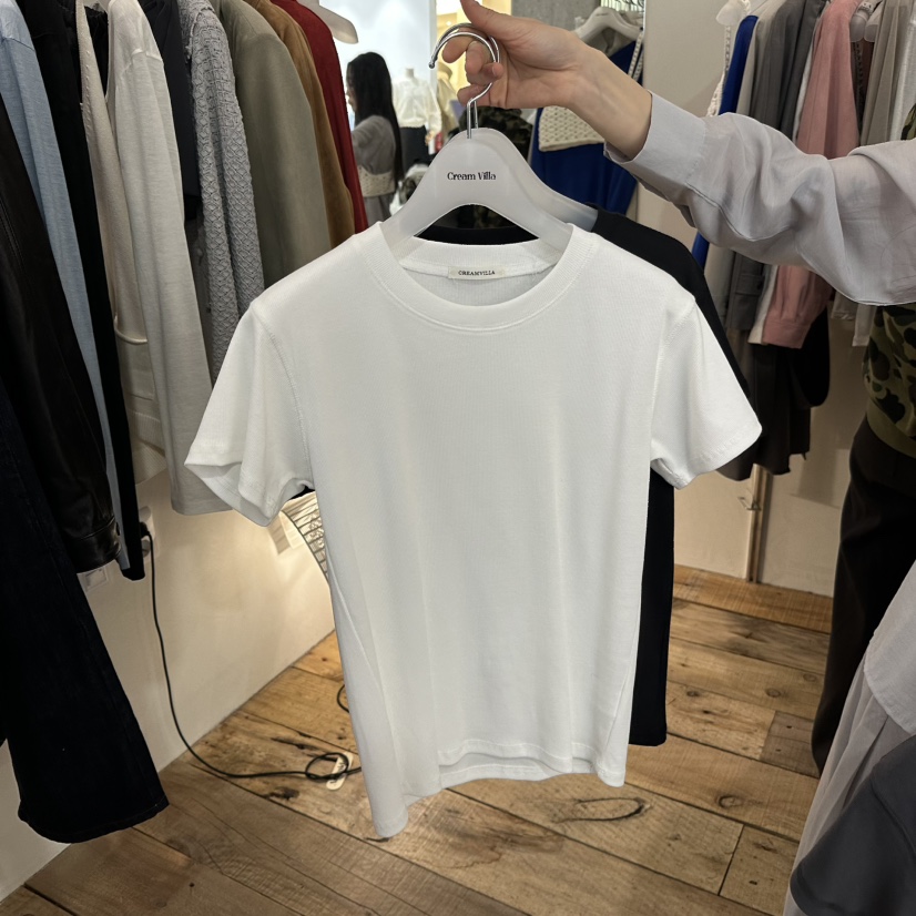 CREAM VILLA東大門實拍女士新款真品T恤CREAMVILLAT恤圖色1