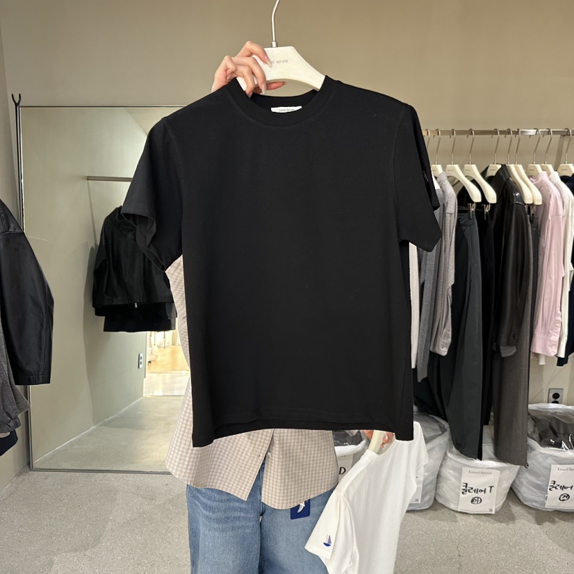 LIMED SPRUCE韓國直郵女士新品職業熱賣推薦時尚休閑T恤Limed SpruceT恤圖色2