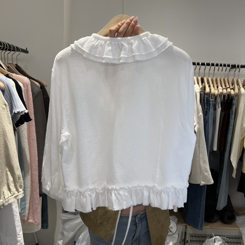 PLATE東大門直郵女裝新款休閑時尚推薦人氣真品襯衫蕾絲衫PLATE襯衫/蕾絲衫