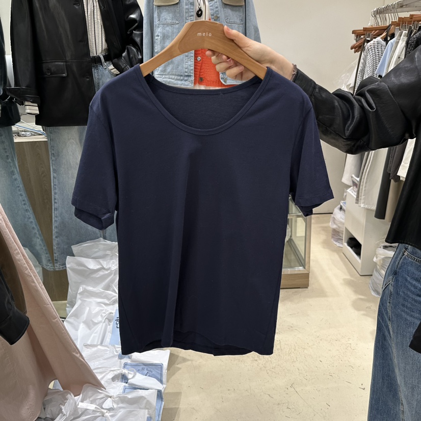 MELO東大門實拍女士新款職業熱賣26春夏推薦真品人氣休閑T恤MELOT恤圖色7