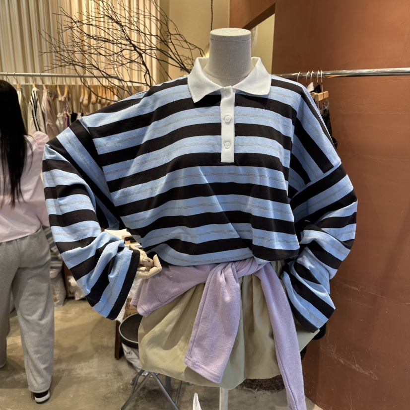 MIENNE東大門直郵女士新款推薦時尚真品職業熱賣26春夏長袖T恤MIENNE長袖T恤圖色3