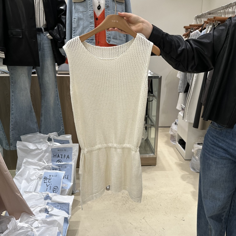 MELO東大門代購女士新品人氣真品推薦26春夏時尚吊帶背心MELO吊帶/背心圖色1