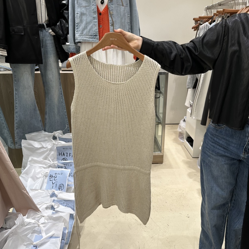MELO東大門代購女士新品人氣真品推薦26春夏時尚吊帶背心MELO吊帶/背心圖色2