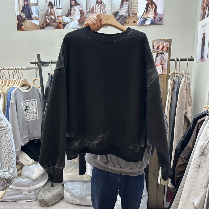 STICK WITH東大門直郵女士新品職業時尚真品推薦26春夏衛衣STICK WITH衛衣圖色3