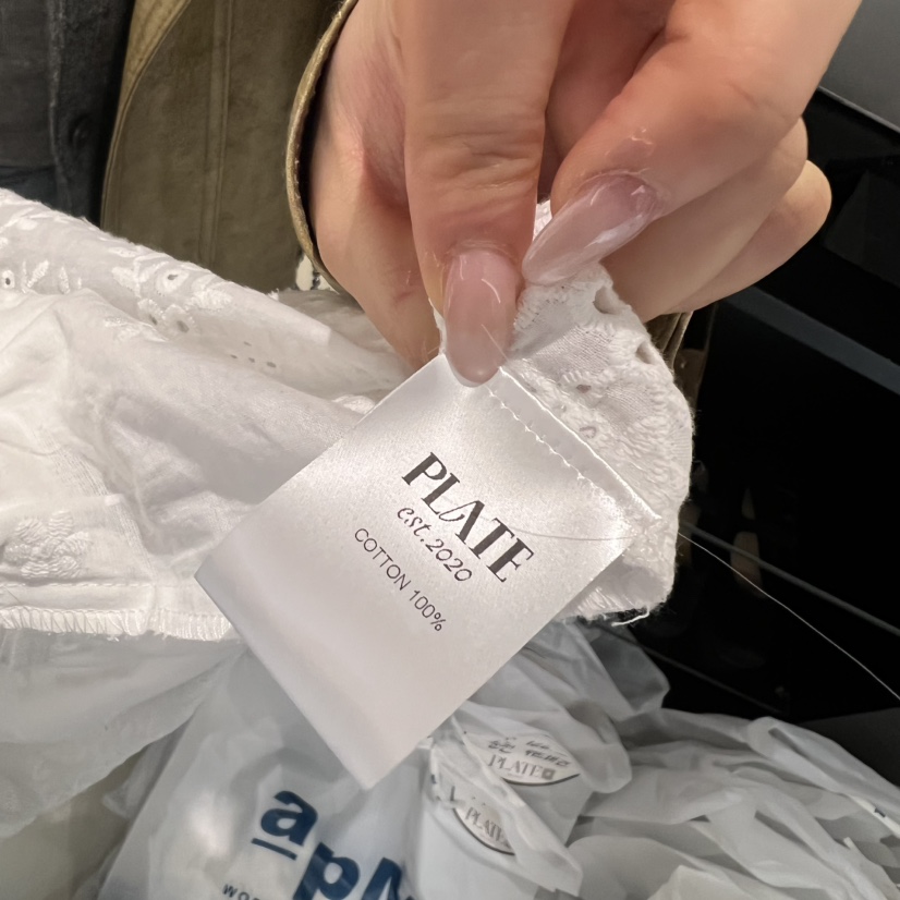 PLATE東大門代購女士新品時尚真品推薦職業熱賣連衣裙刺繡PLATE連衣裙