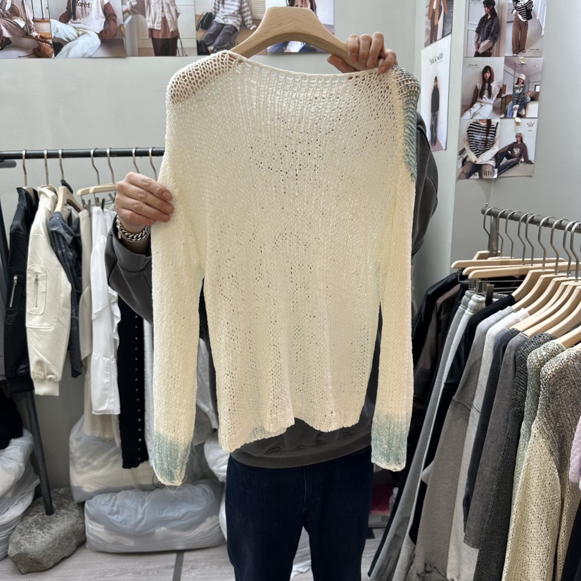 STICK WITH東大門代購女裝新款推薦26春夏人氣休閑針織衫STICK WITH針織衫