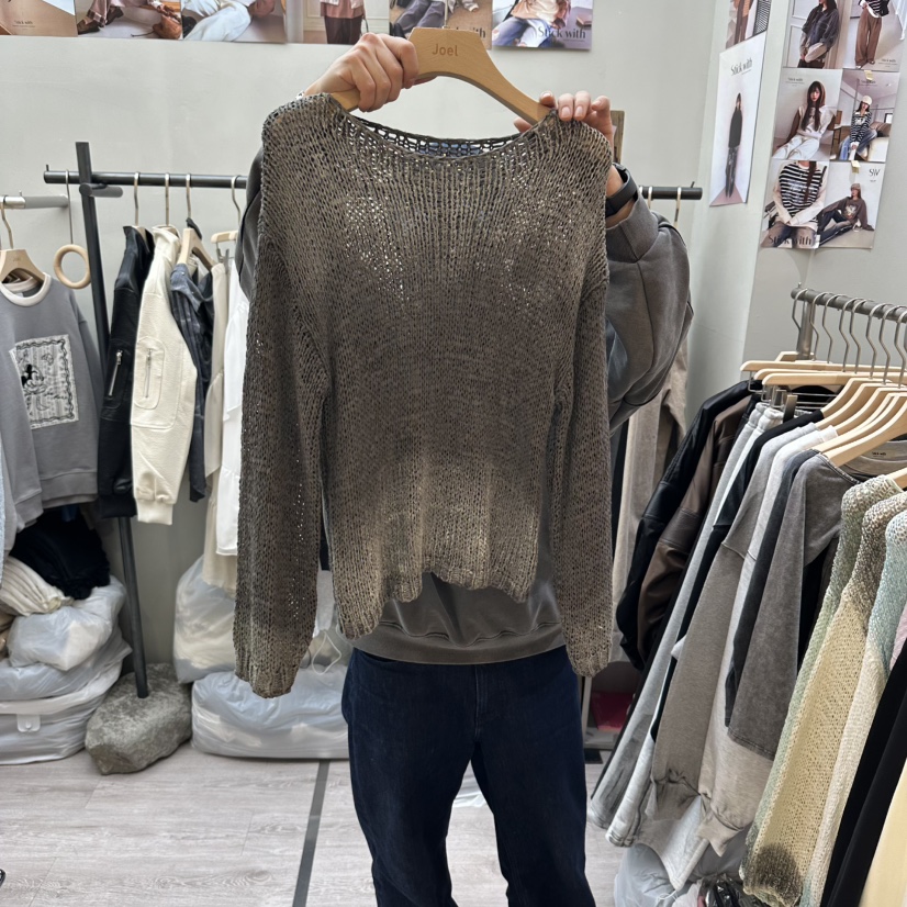 STICK WITH東大門代購女裝新款推薦26春夏人氣休閑針織衫STICK WITH針織衫圖色5